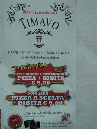 Pizzeria D'Asporto Timavo